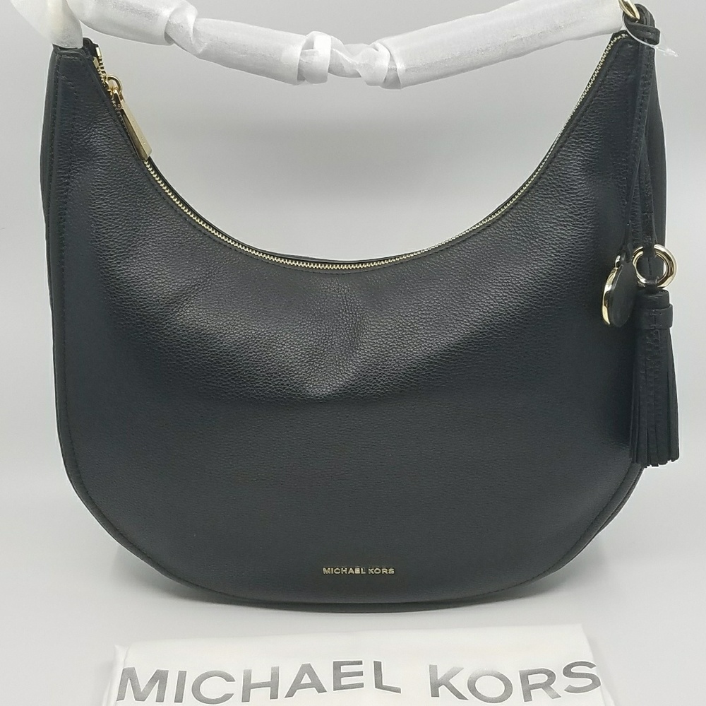 Michael Kors Lydia/Large Hobo/Black